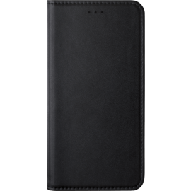 Case Folio flip case with card slot & stand for Huawei Y6 (2018) , Black