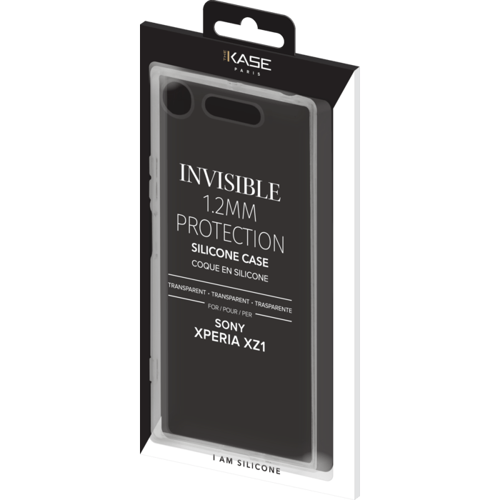 Custodia sottile invisibile per Sony Xperia XZ1 1.2mm, trasparente