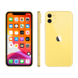 iPhone 11 reconditionn&eacute; 64 Go, Jaune, d&eacute;bloqu&eacute;