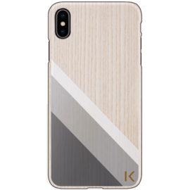 Ash Wood Case for Apple iPhone XS Max, Forest Green