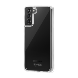 Coque hybride invisible pour Samsung Galaxy S21+ 5G, Transparent
