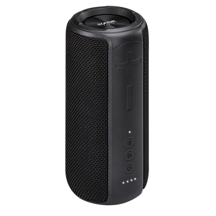 Sonik Surge Ultra Portable Waterproof Bluetooth Speaker (IPX7), Jet Black