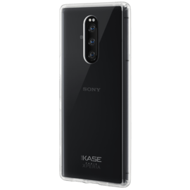 Coque hybride invisible pour Sony Xperia 1, Transparente