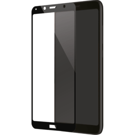 Protection d'écran en verre trempé (100% de surface couverte) pour Xiaomi Redmi 7A, Noir
