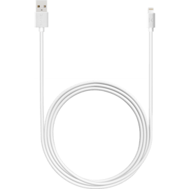 Case Apple MFi certified Lightning Charge/Sync Cable (2M), Bright White