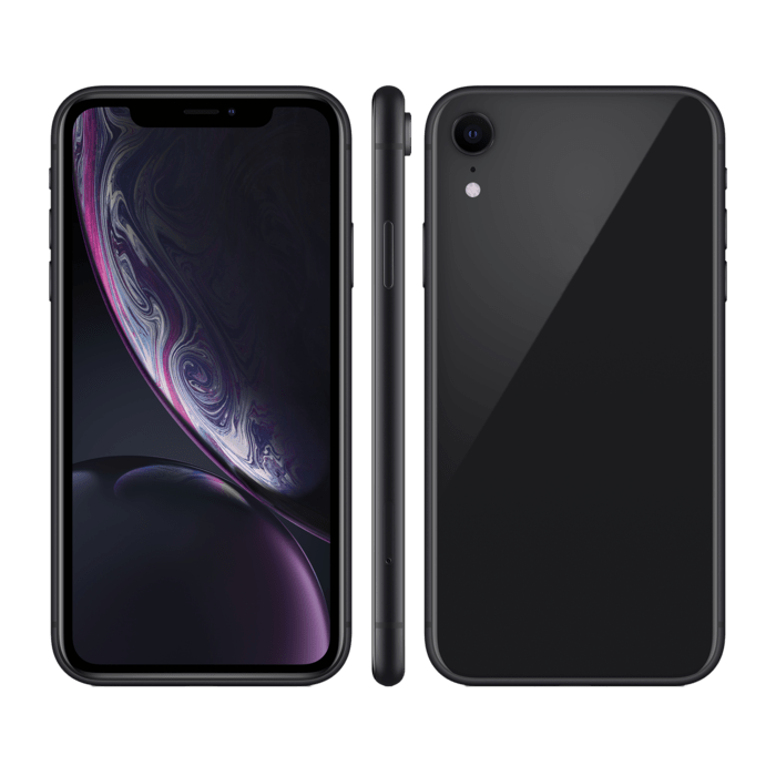 iPhone XR reconditionn&eacute; 128 Go, Noir SANS LOGO, d&eacute;bloqu&eacute;