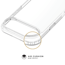 Coque hybride invisible fabriqu&eacute;e &agrave; 83 % de plastique recycl&eacute; pour Apple iPhone Air, transparente