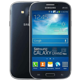 Case Galaxy Grand Neo Plus reconditionn&eacute; 8 Go, Noir, d&eacute;bloqu&eacute;