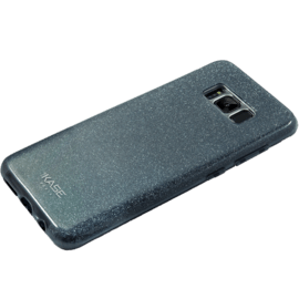 Coque slim&nbsp;paillet&eacute;e &eacute;tincelante pour Samsung Galaxy S8, Noir