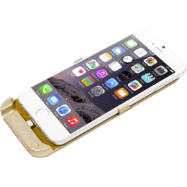 Coque Batterie 2800 mAh pour Apple iPhone 6/6s, Or
