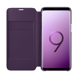 Case LED View cover Purple Galaxy S9