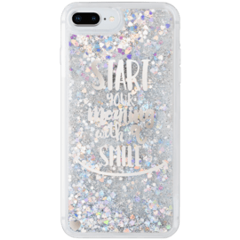 Case Bling Bling Hybrid Glitter Case for Apple iPhone 6 Plus/6s Plus/7 Plus/8 Plus, Your Best Morning