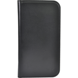 Coque clapet avec pochettes CB pour Wiko Cink Five, Noir