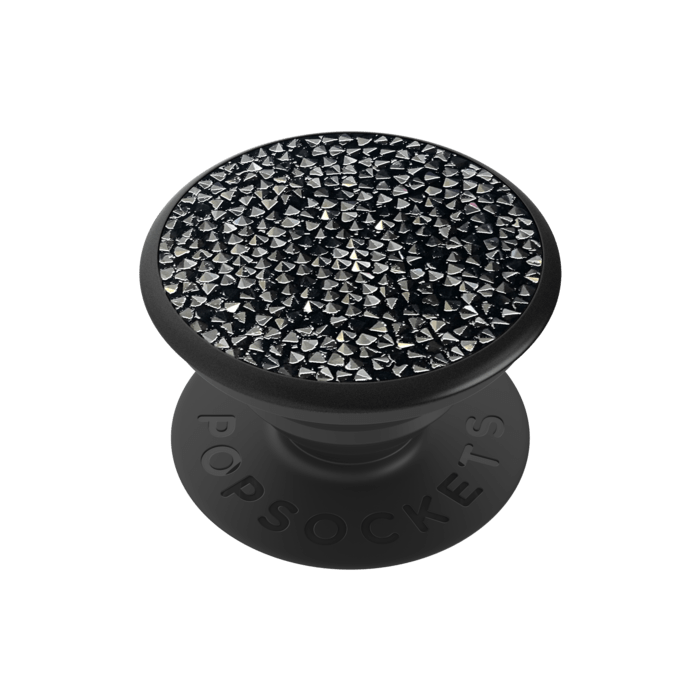 PopSockets PopGrip, Cristal Noir de Jais Swarovski
