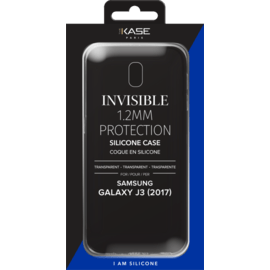 Case Invisible Silicone Case for Samsung Galaxy J3 (2017) 1.2mm, Transparent (EU/Asia ver. - J330FDS & J330GDS)