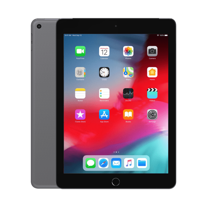iPad (6th generation) reconditionné 128 Go, Gris sidéral