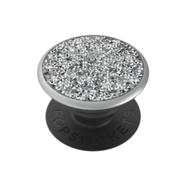 PopSockets PopGrip, Cristal Argent Swarovski