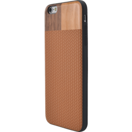Coque pour Apple iPhone 6 Plus/6s Plus, Marron et bois Noyer et cerisier