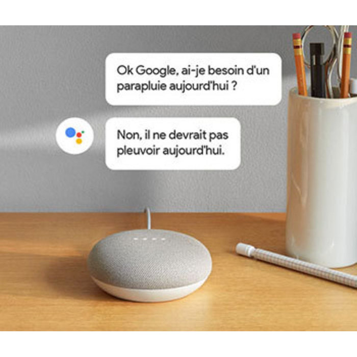 Enceinte intelligente Google Home MIni Gris