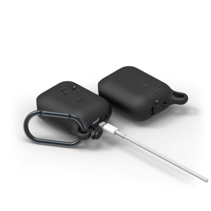 Airpod Waterproof Hang Case noir