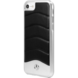 Case Mercedes-Benz WAVE III Genuine Leather Aluminium case for Apple iPhone 6/6s/7/8, Black