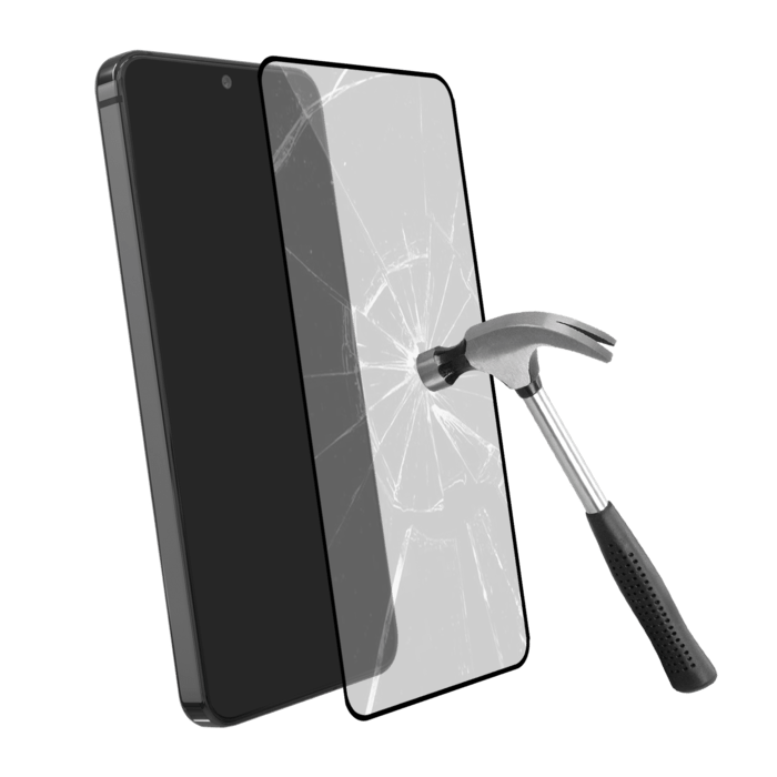 Protection d'&eacute;cran en verre tremp&eacute; (60% verre tremp&eacute; recycl&eacute;) pour Samsung Galaxy S24+ 5G, Noir