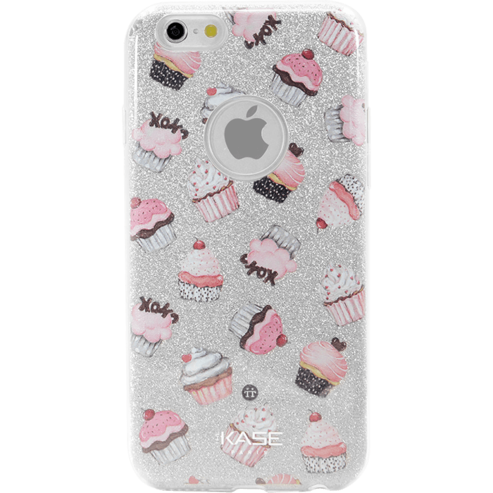 Cupcakes Sparkly Glitter Slim Case for Apple iPhone 6/6s
