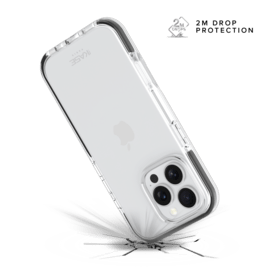 Coque Sport mesh pour 60% de plastique recycl&eacute; Apple iPhone 16 Pro Max, Noir