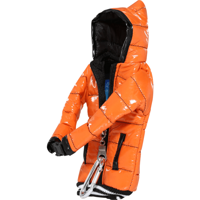 Etui doudoune avec tour de cou pour Smartphones Universels (5 pouces), Orange