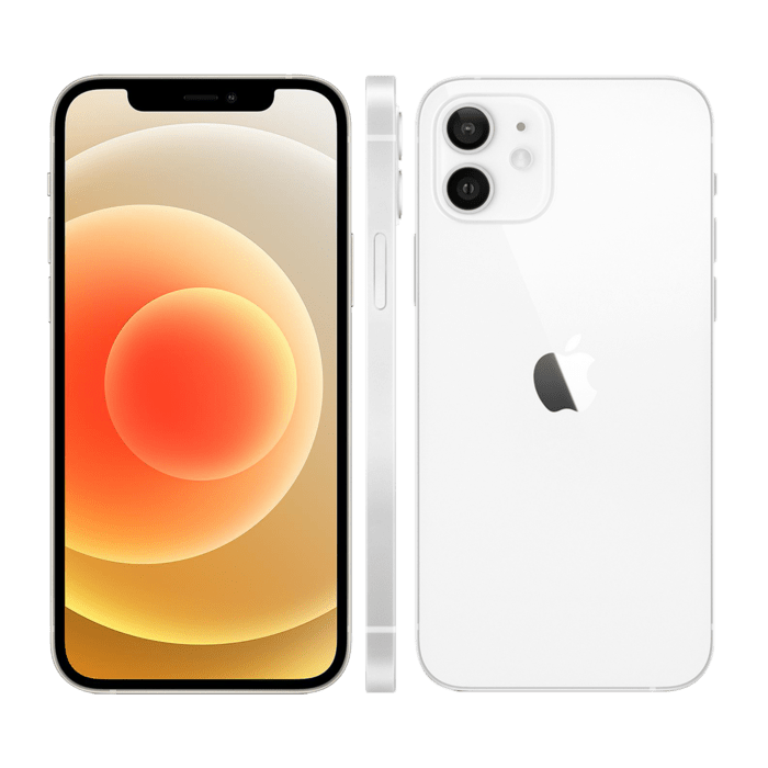 iPhone 12 Mini reconditionn&eacute; 128 Go, Blanc, SANS FACE ID, d&eacute;bloqu&eacute;