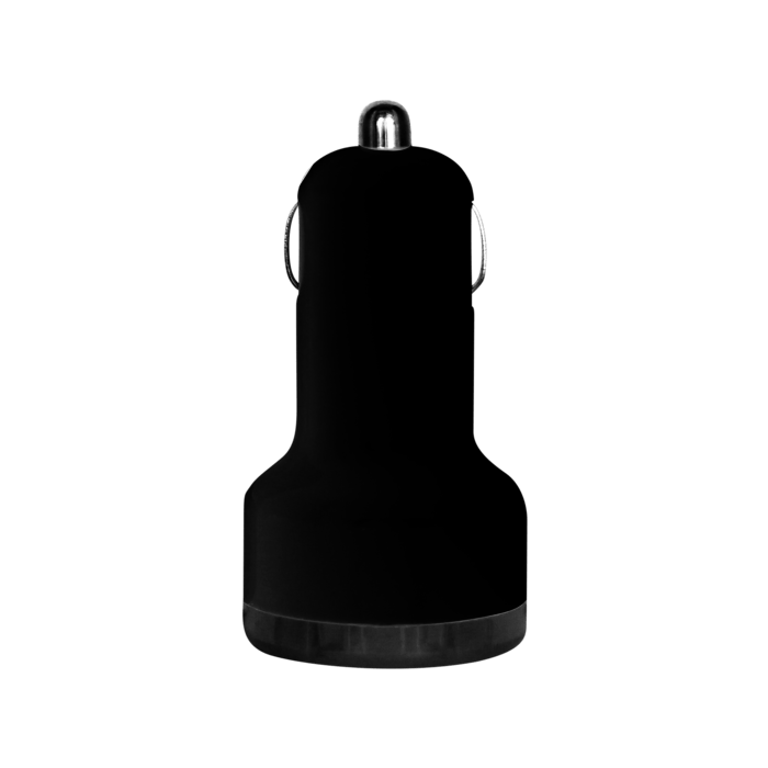 Chargeur de voiture double prise USB, Noir