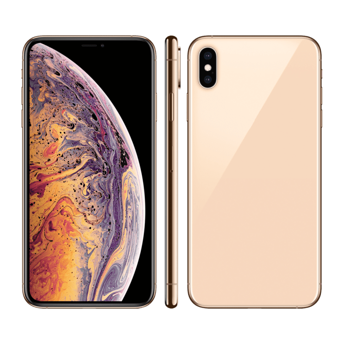 iPhone XS Max reconditionn&eacute; 64 Go, Or SANS LOGO, d&eacute;bloqu&eacute;