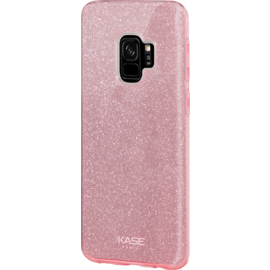 Case Sparkly Glitter Slim Case for Samsung Galaxy S9, Rose Gold