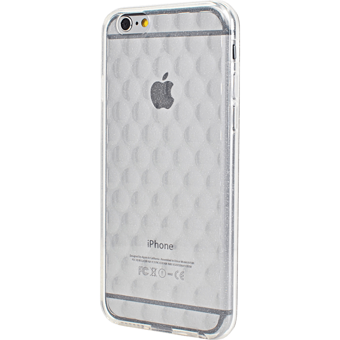 Coque Bulle silicone pour Apple iPhone 6/6s, Transparent
