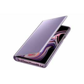 Clear View cover Violet avec fonction stand Note 9