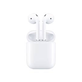 Apple Airpods 2 - avec le boitier de recharge sans fil - écouteurs intra-auriculaires Bluetooth blancs