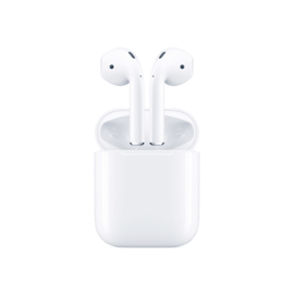 Apple Airpods 2 - avec le boitier de recharge sans fil - &eacute;couteurs intra-auriculaires Bluetooth blancs