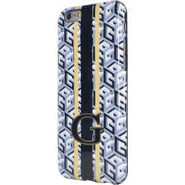 Guess G-Cube Coque pour Apple iPhone 6/6s, Noir