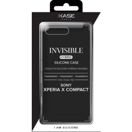 Coque hybride invisible pour Sony Xperia X Compact, Transparent