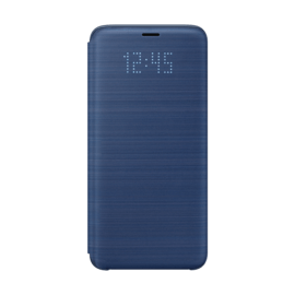 Case LED View cover Blue Galaxy S9