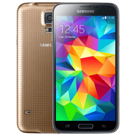 Galaxy S5 reconditionn&eacute; 32 Go, Or, d&eacute;bloqu&eacute;