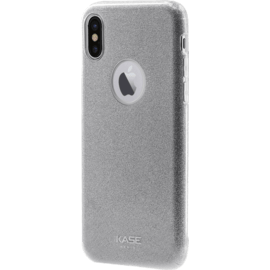 Case Sparkly Glitter Slim Case for Apple iPhone X, Silver