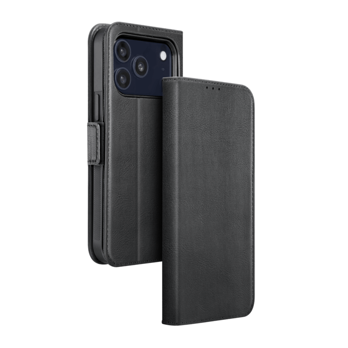 Etui & Coque robuste magn&eacute;tique 2-en-1 et fabriqu&eacute; avec un &eacute;tui en plastique recycl&eacute; pour Apple iPhone 17 Pro Max, Noir Onyx