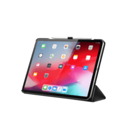 Coque clapet folio slim fit avec porte-stylo pour Apple iPad Pro 12,9 pouces 3rd g&eacute;n&eacute;ration