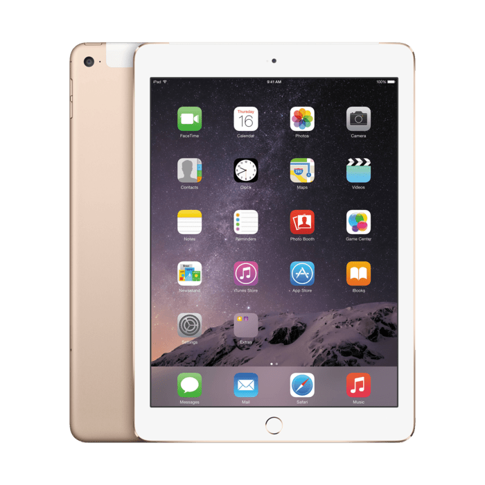 iPad Air 2 Wifi+4G reconditionn&eacute; 16 Go, Or