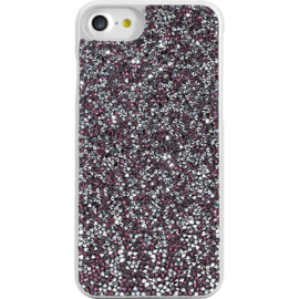 Case Rhinestone Bling case for Apple iPhone 6/6s/7/8, Pink Flambe & Silver