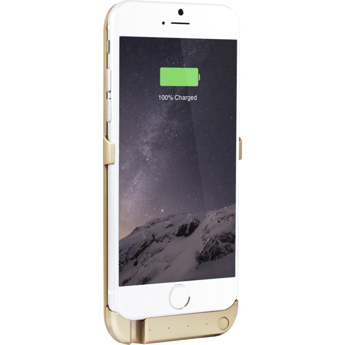 Coque Batterie 2800 mAh pour Apple iPhone 6/6s, Or
