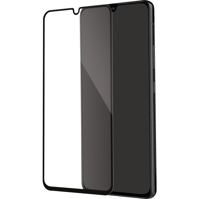 Protection d'écran en verre trempé (100% de surface couverte) pour Samsung Galaxy A90 5G 2019, Noir