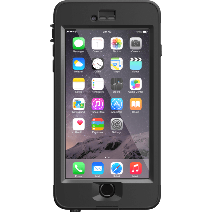 Lifeproof Nüüd Coque Waterproof pour Apple iPhone 6 Plus, Noir