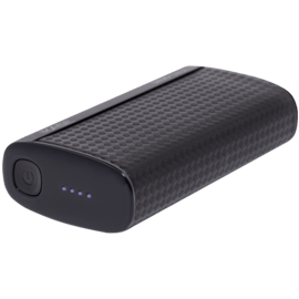Batterie Externe Fashionista, 5600 mAh, Noir Graphite